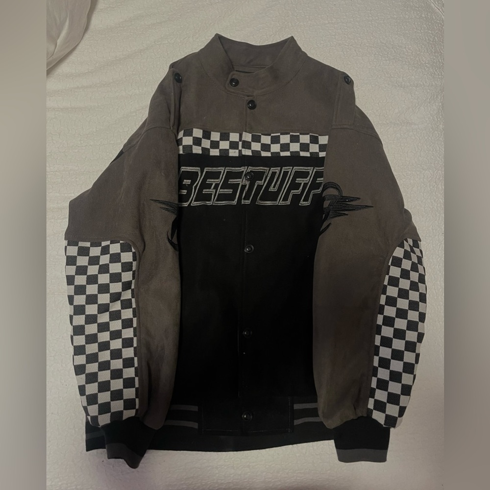 medium, barely worn, Aelfric Eden race car jacket with silk interior.